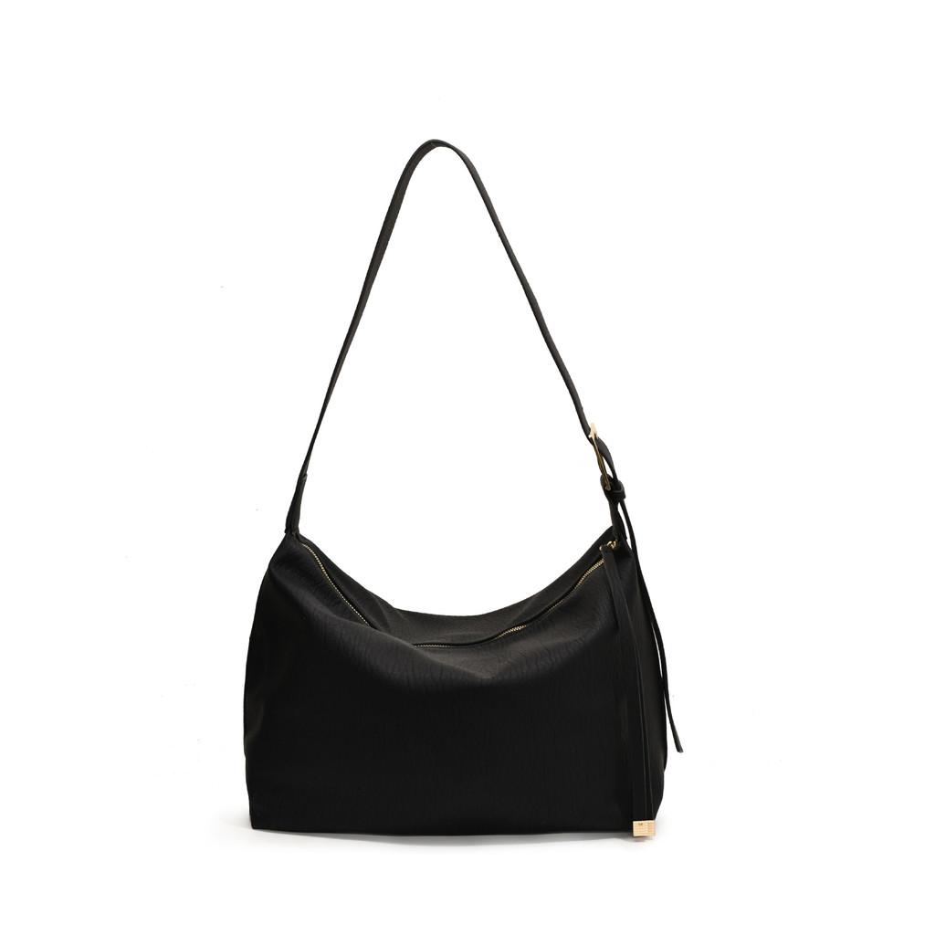 Ielgy Retro Trendy Tote Bag Fashionable All-Match Large-Capacity One-Shoulder Commuter Underarm Bag