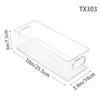 Portable Transparent Refrigerator Storage Box for Eggs, Fruits, and Vegetables - Freezer-Safe and Sealed Kitchen Organizer