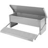 Automatic Chicken Feeder Rat Proof Chicken Feeder Metal Chicken Feeder Suitable for Chicken Bantams Poultry Pheasants Etc