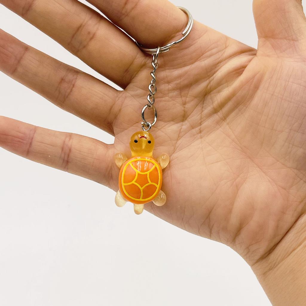 Unique Turtles Keyring Bag Charm Adorable Turtles Key Holder Soft And Comfortable Keychain Pendant For Daily Wear