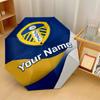 Leeds United Automatic 3‑Fold Umbrella 8‑Rib Windproof Folding Umbrella Sun Rain Protection For Outdoor Travel Daily Use