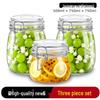 HANDUNYOU Glass Storage & Pickle Jar Set
