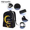 Pete The Cat Stars Comic Backpack  Stylish Backpacks Girl Sport Print High School Bags High Quality Rucksack