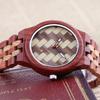 Nature Wood Bamboo Watch Men Handmade Full Wooden Creative Men's Watches New Fashion Quartz Digital Clock Christmas Gift