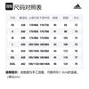 adidas T Shirts Men's Black Crew Neck Moderate Straight Fit HS8515