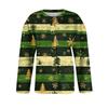 Women's Fashion Printed Long Sleeve Knitted Cardigan Button Down Jacket