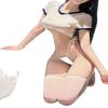 New Japanese campus high fork strap gymnastics suit sexy three-point erotic underwear home free open file