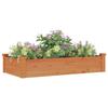 VidaXL Raised Garden Bed Liner 120x60x25 Cm Solid Fir Wood 364290