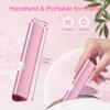 DianaBeauty UV Led Nail Dryer Portable UV Lamp for Nail Rechargeable Manicure Lamp with Aluminum Alloy Holder Nail Salon Tools
