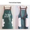 New Arrival Waterproof Hand-Washing Kitchen Apron - Oil-Proof, Stain-Resistant, and Fashionable