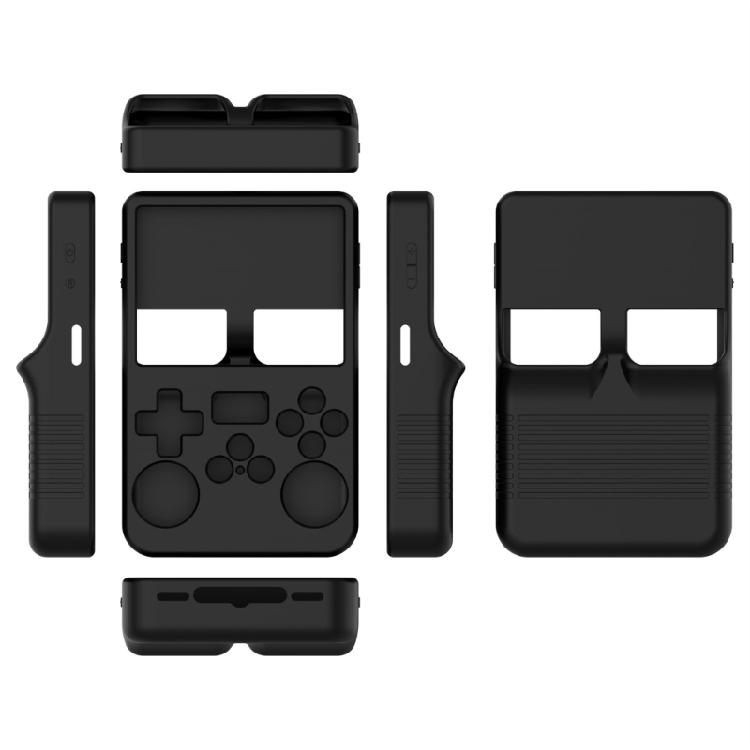 Silicone Protective Cover Handheld Game Consoles Shock Absorbent Protector Silicone Case Against Wear & Tear for R36S