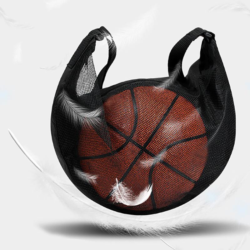1 stk Bærbar snøring Basketball Ryggsekk Nettpose Fotball Fotball Volleyball Ball Oppbevaringsposer Utendørssport Reise
