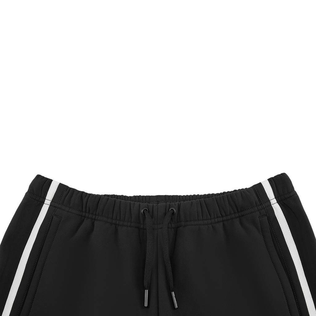 Li Ning Sports Lifestyle Serie Fleecegefüttert Warm Winddicht Wasserabweisend Buchstaben Casual Hose Damen Hose AYKVC34-1