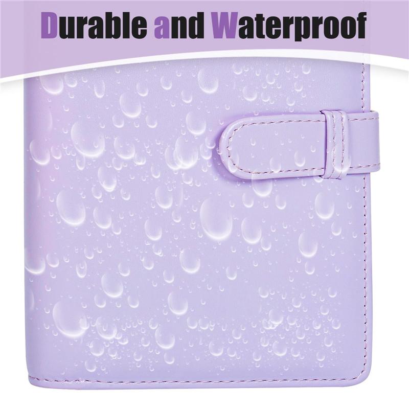 118 Pockets Photo Album Film Camera 1 inch Paper PU Leather Storage Case Stamp Collection Book for Fujifilm Instax Mini 11 11