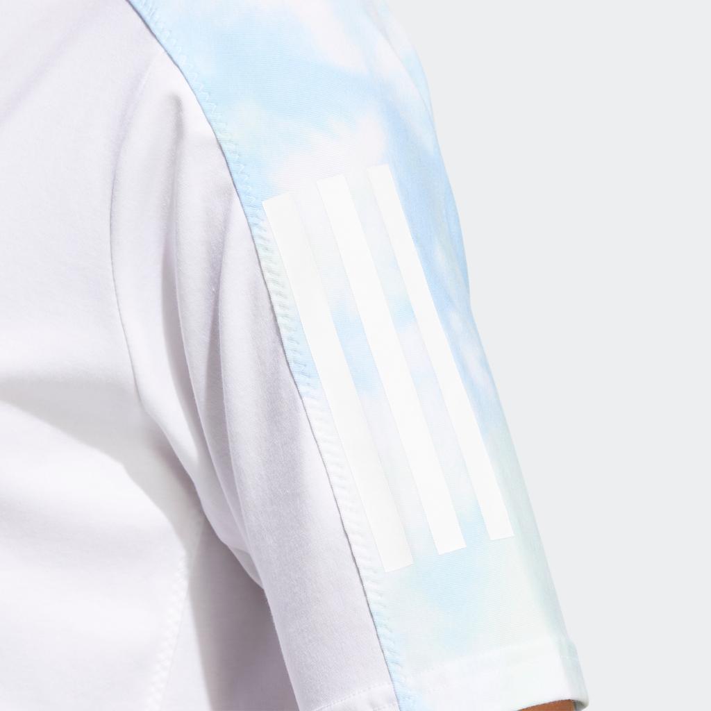 adidas Met Long Tee Letter Logo Print Sports T-Shirt Dress Women Dress White HF2476
