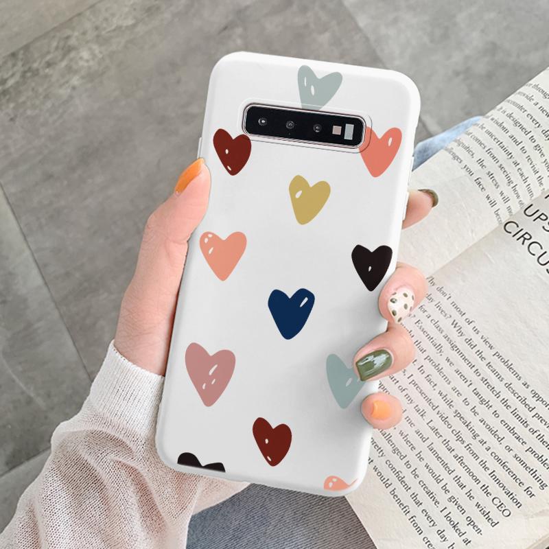 Case For Samsung Galaxy S10 Plus S 10 S10E Cover Cloud Graffiti Illustration Kanagawa Label Silicone Fundas For Samsung S10 S10e
