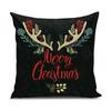 Soft Fabric Designer Decorative Printed Merry Christmas Theme Cushion Cover Xmas Decorations for Sofa Living Room Set of 5 16 X 16 Inch Multi