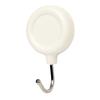 LEC Magnet Hook Round Type H-100 White