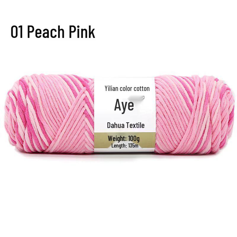 

Eight-Strand Cotton Milk Yarn for DIY Crochet and Knitting - Medium Thick, Ideal for Handmade Scarves.