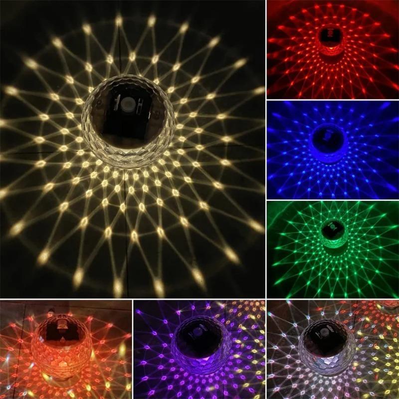 Solar Powered RGB Floating Pool Ball Lights, IP68 Waterproof Round Magic Ball Lamp, Outdoor Pond Garden Decor Night Light for Holiday, Party & Wedding