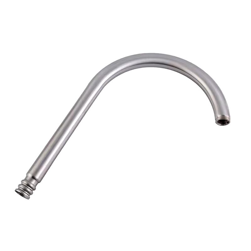 1 Piece 18Mm Brushed Stainless Steel Faucet Outlet Pipe Kitchen Faucet Replacement Sink Faucet Spout