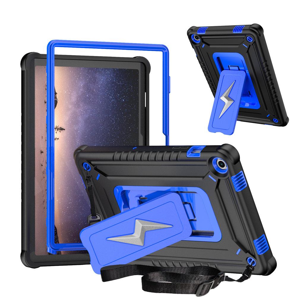 Armor Kickstand Case For Samsung Galaxy Tab A9 Plus 11 inch SM-X210N/X216B 2025 Heavy Duty Rugged Tablet Cover With Strap