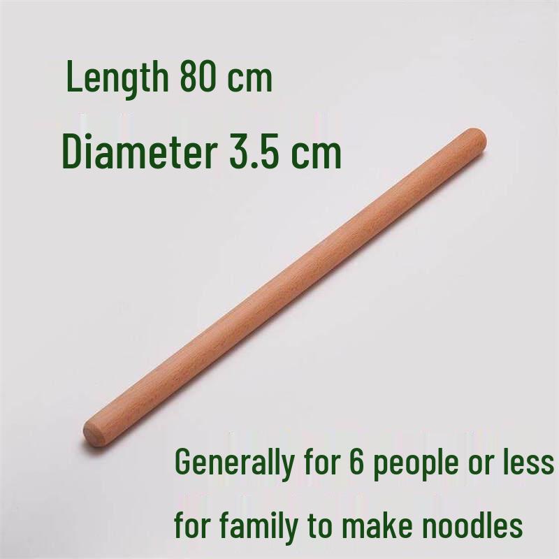 

Thickened Beechwood Rolling Pin