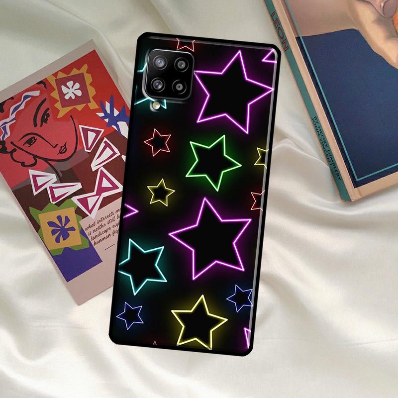Bright Stars Art Case For Samsung Galaxy A54 A06 A05 A16 A26 A36 A56 A53 A32 A52 A33 A13 A55 A35 A15 A14 A34