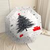 1pc Christmas tree Automatic Open/Close Umbrella Compact Folding Umbrella with 8-Rib Shaft for Women/Men, Elegant Birthday1230S