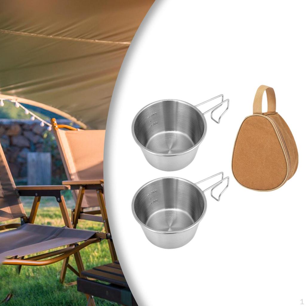 300ml Camping Miska Mieszanie Kubek Gotowanie Łatwe Przenoszenie Praktyczne Naczynia Ze Stali Nierdzewnej Do Grillowania