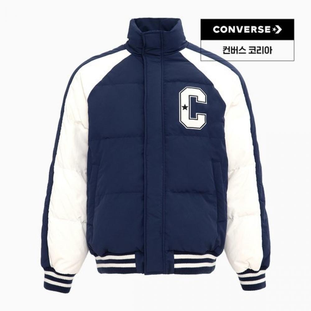 Converse Retro Commercial Down Jacket Navy Ucj090 Bfk 100