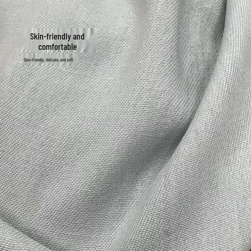 Quyoubang Imitation Cashmere Thick Brushed Long Scarf