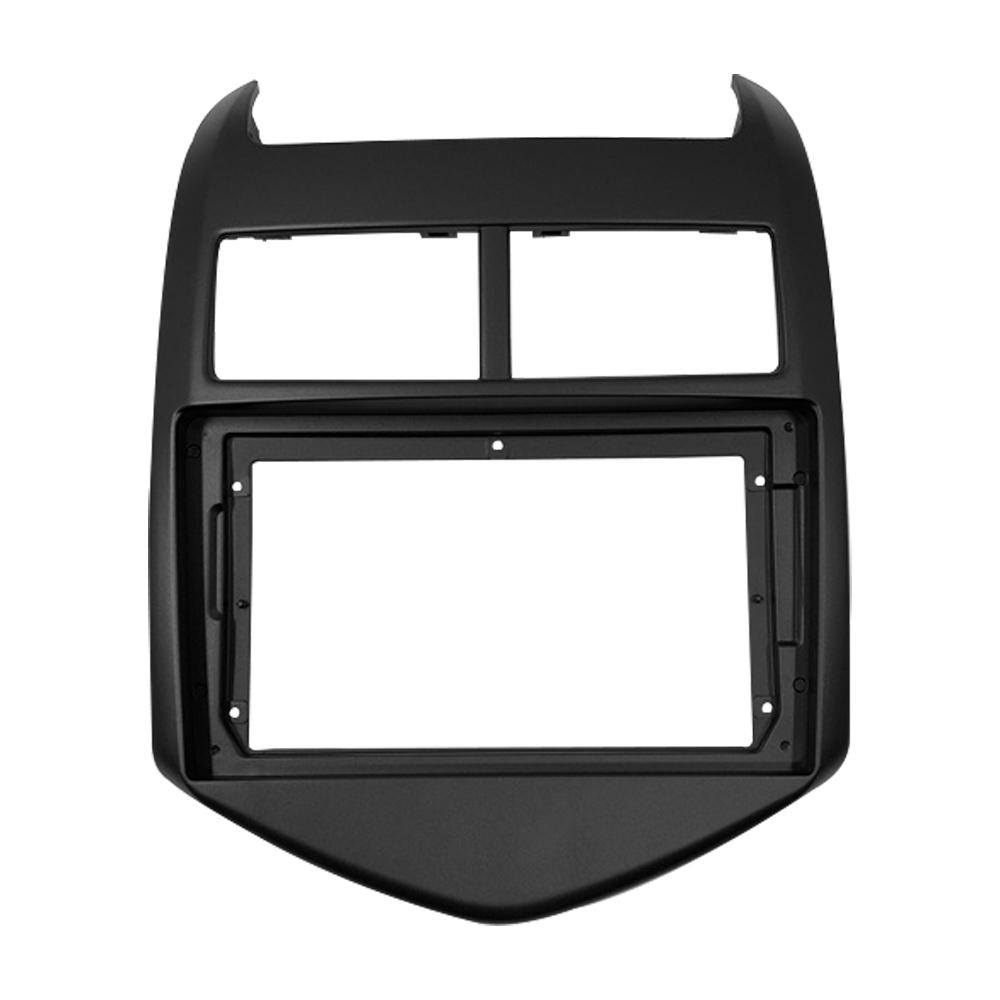 9 INCH Car Frame Fascia For Chevrolet Aveo 2 Sonic T300 2011-2015 Adapter Canbus Box Decoder Cable Radio Head Unit Panel Kit