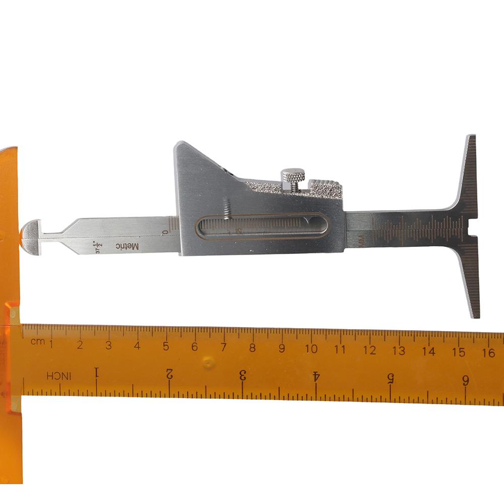 Inch and Metric Pipe Gauge Stainless Steel Ulnar Welder Inspection Gauge Gage Test  Weld