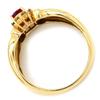 SEIKO - ruby diamond design ringRing ring 18K Yellow Gold/Ruby #11.5(JP Size) Array