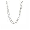 Simple Design Stainless Steel Necklace Men's Silver Silver F Basic Packaging-brand Original Box