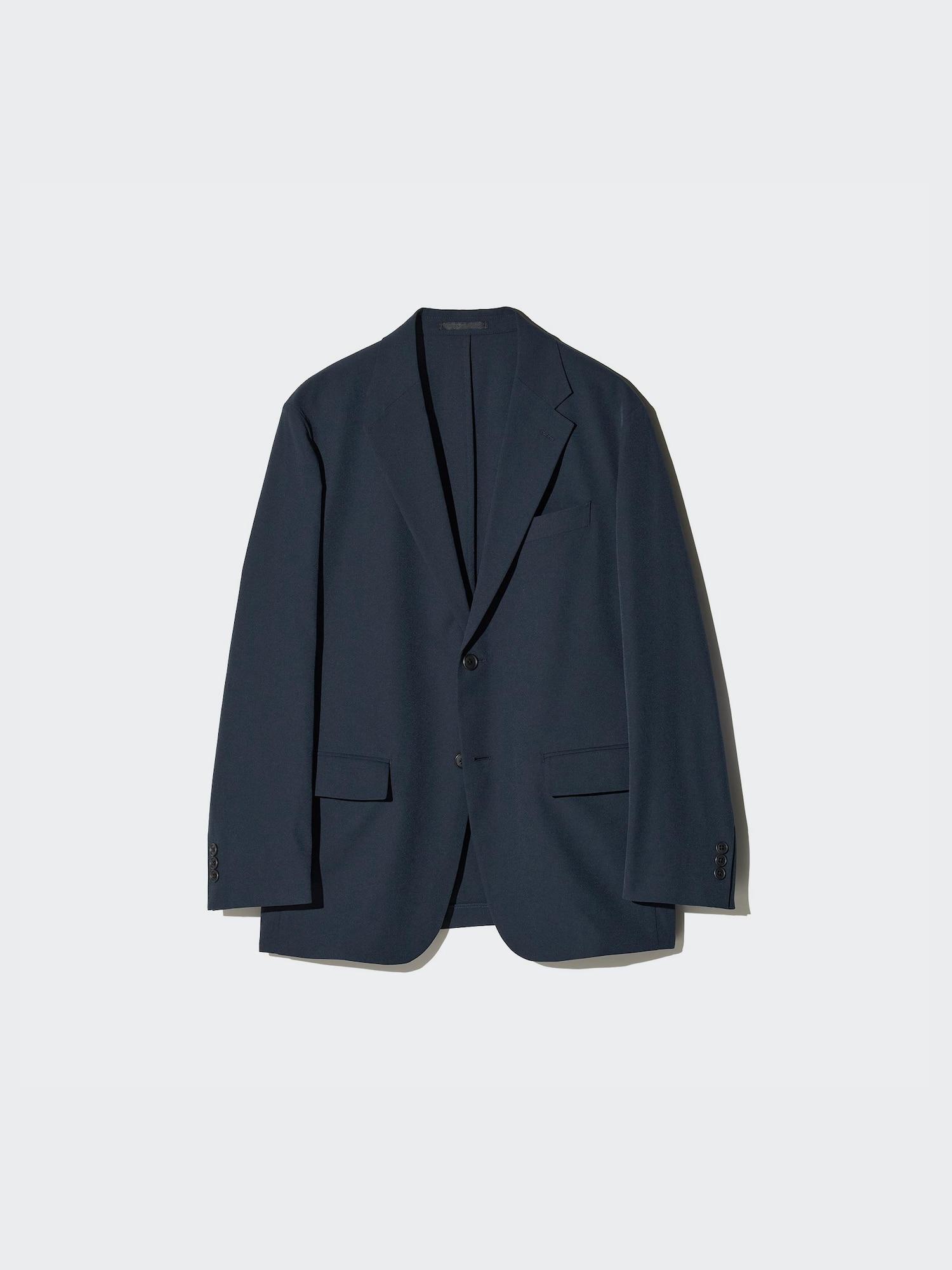 

Uniqlo Япония Впечатляющая куртка Легкая Длина рукава Короткая длина 69 NAVY/XS
