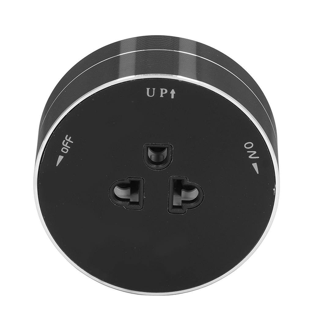 Gniazdo szynowe Adapter do wyjmowanego gniazda PC Uniwersalny 250 V Okrągły ze wskaźnikiem świetlnym do wtyczki US EU