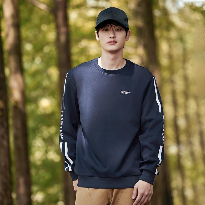 Tuoluozhe Men s Fleece-Lined Casual Sweatshirt XL