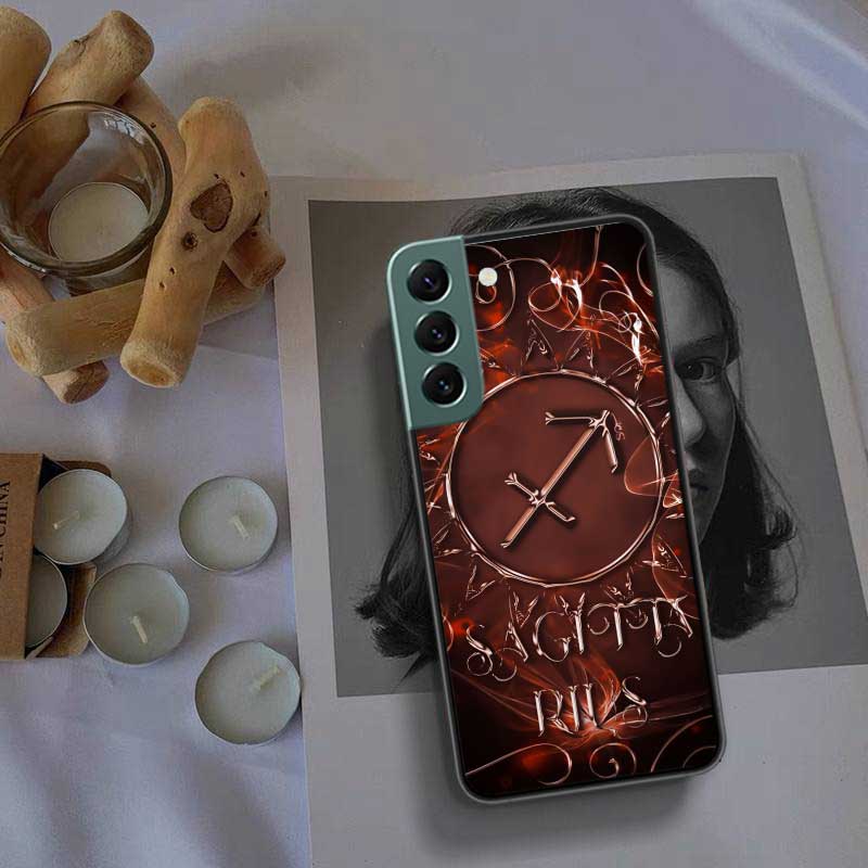 Libra Pisces Virgo Capricorn Aquarius Taurus Phone Case For Samsung S25 Edge S24 FE Galaxy S22 Ultra S21 Plus S20 S23 S10 Plus C