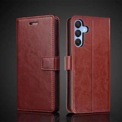 Kožené flipové puzdro pre Samsung Galaxy A14 A13 A12 A34 A54 A15 A04S A05S A22 A23 A32 A52 A53 A33 A73 A72 S21 S22 S23 FE S24 Ultra kryt slotu na kartu