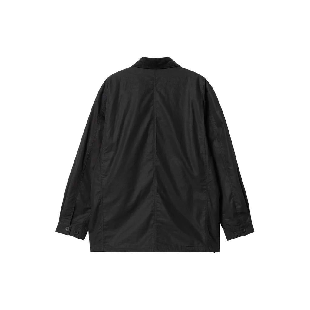 Carhartt WIP Solid Logo Patch Corduroy Collar Jacket Men Jackets I031355-00E-XX