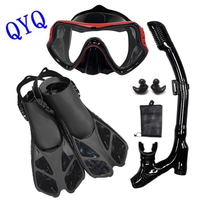 Sporty na świeżym powietrzu Maska do nurkowania Fajka Regulacja Klapki