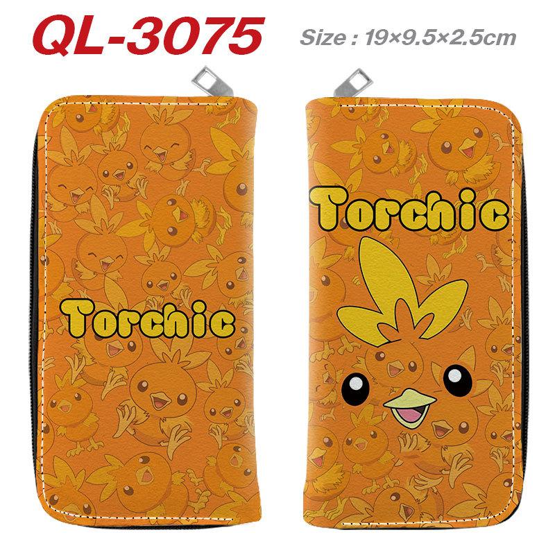 Cute Elf Full-Color Zip Long Wallet Anime Clutch Multifunctional Coin Purse Card Holder 1pcs