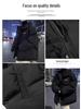 Men's Plus Size Hooded Down Puffer Jacket - Thick, Warm, and Versatile Winter Coat for Couples and Students