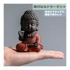 Temiry Buddha Object Buddha Cute Buddha Statue Ceramic Zazen Tathagata Statue Mini (Type 1 Gassho)
