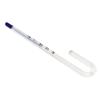 Aquarium Glass Thermometer Professional High Accuracy Crutch Shape Glass Water Thermometer for Fish
