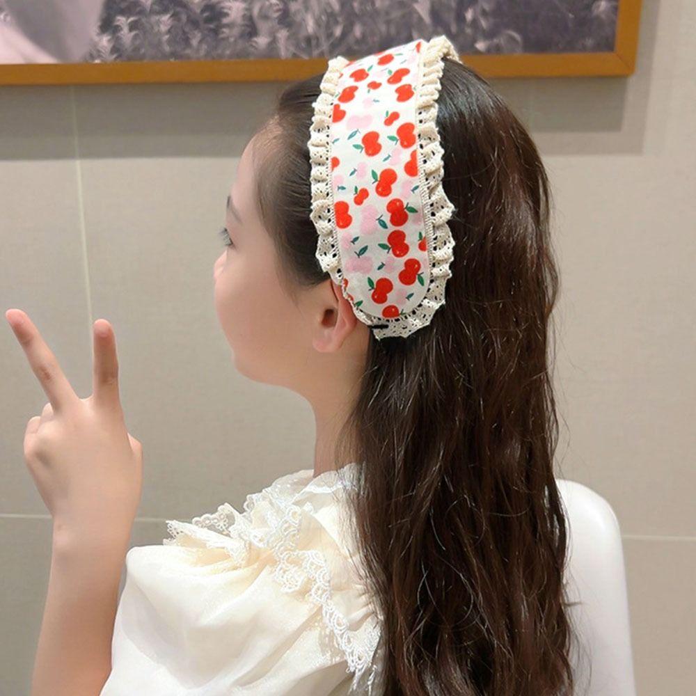 Frisur-Arrangement-Artefakt Kinder Pastoralstil Stirnband Gebrochene Blumen Kein Binden erforderlich Gebrochene Haare Stirnband