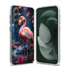 Flamingo Love Phone Case for Samsung A16 A26 A36 A56 A17 A37 A57 A07 A06 A02S A03 A04S A05S Galaxy Note 20 10 A50S A71 A51 A31 A