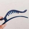 Wild Simple Girls Matte Women Seamless Plastic Hair Claw Duckbill Clip Face Wash Hairpin